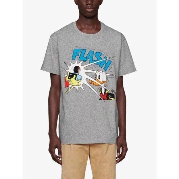 NWT Gucci X Disney Donald Duck T-Shirt Size M - Picture 6 of 13